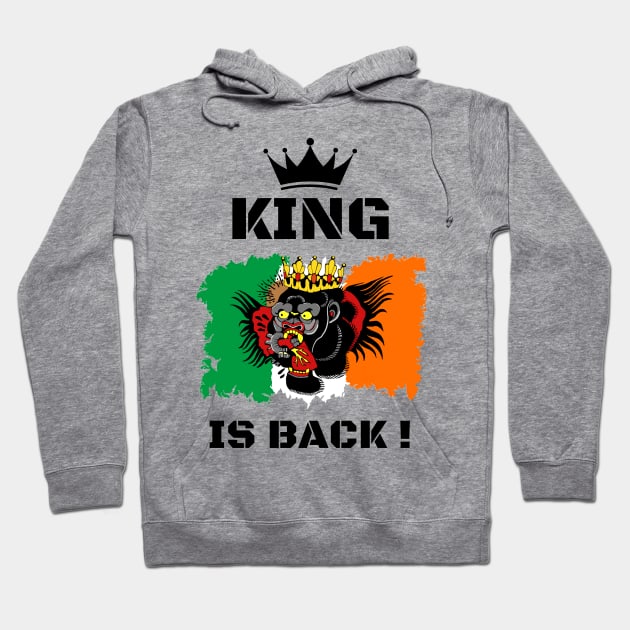 King is Back, Motherfukers !!! Hoodie by CSTMdesigns